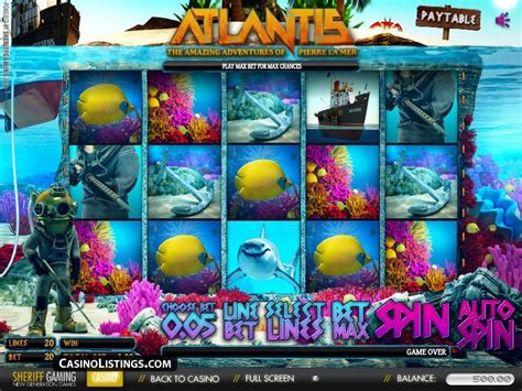 atlantis slot machine